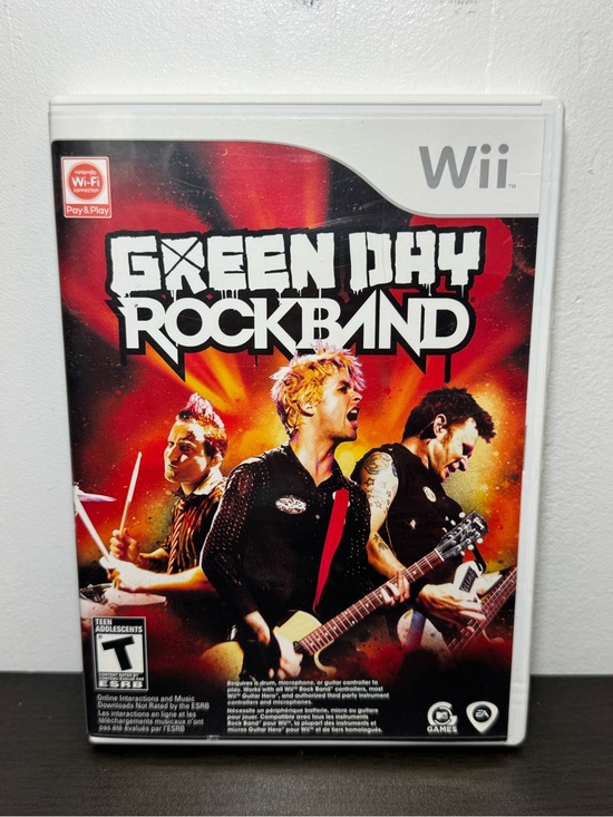 Other - Green Day: Rock Band (Nintendo Wii, 2010) CIB - Tested